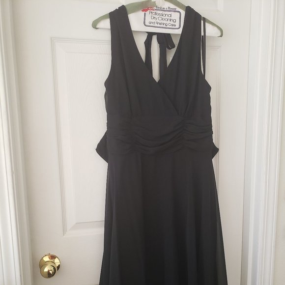 Connections Dresses & Skirts - Black Halter Cocktail Dress